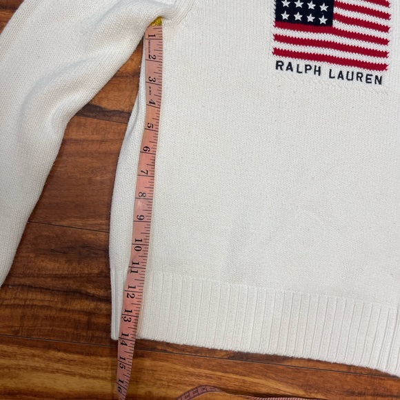 Polo Ralph Lauren Flag Sweater Small - Picture 6 of 8